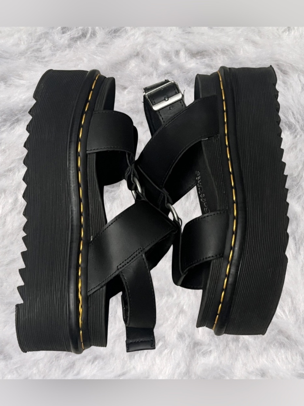 Dr. Martens Francis Platform Sandals - Picture 7 of 8